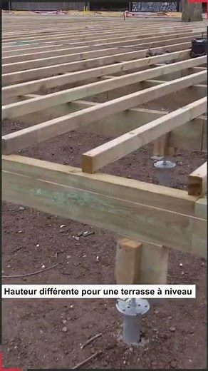 Weasyfix : vis de fondation pour terrasse surélevée