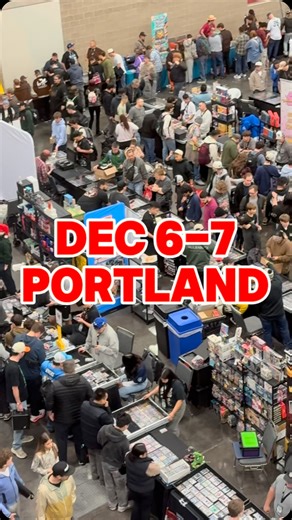 Wow! Portland showed up!!! #frontrowcardshow @beckettcollect @psacard @cgccards @cgccomics @jsaloa @waxstatofficial @cardboardgoldinc @goingtwicelive @slabtown.cards @crossingtcg @clovrcards @veefriendscards @veefriends @captainticket @arenaclub @gradedguard @prestigism_collectibles @pristineauction @finch_and_sparrow_games | Front Row Card Show