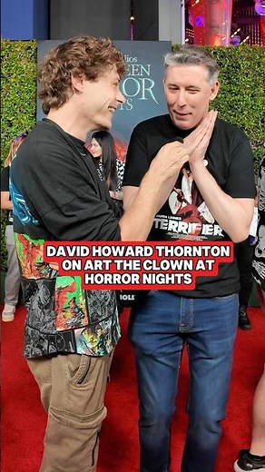 Art the Clown at Halloween Horror Nights! #arttheclown