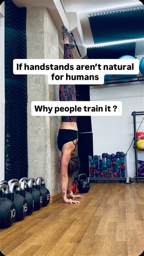 Olga G. Chouli on Instagram: "Handstands aren’t a natural human position. But that’s exactly why they’re effective. They load the shoulder girdle, arms, and wrists through weight bearing. This stimulates strength, tissue adaptation, and joint resilience. The core and back work isometrically to stabilize the spine. Balance improves through increased proprioception and motor control. Progressive mobility work improves joint range of motion and stability. Which reduces stress and builds stronger, m