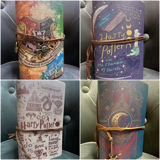 Magical H Potter Notebook/journal (refillable) - Etsy