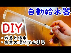 DIY automatic water dispenser/water dispenser (automatic refill)