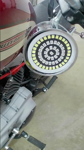 Installing Benlari LED turn signal on a Harley Davidson