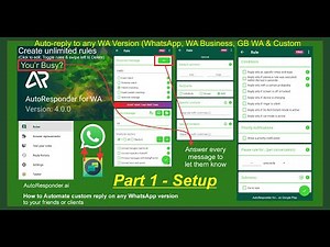 How to set up AutoResponder.ai auto-reply messages for WhatsApp: Step-by-step tutorial