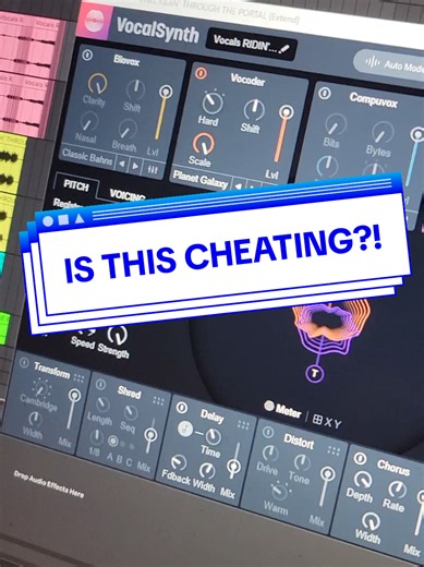 How do you feel about VOCODERS, Autotune & Hardware vocal processes on the mix or live? #synthtok #vocalsynth2 #musicproduction #indiemusic #abletonlive