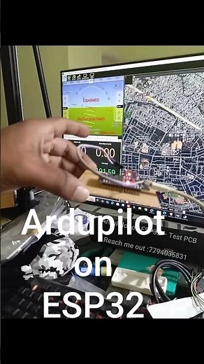 🎬ArduPilot on ESP32 | Custom Flight Controller Test PCB