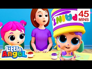 New Baby In The Family | Little Angel | Songs and Cartoons | Best Videos for Babies