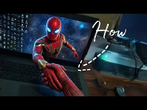 Spider Man Handshake Edit #spiderman #klingai