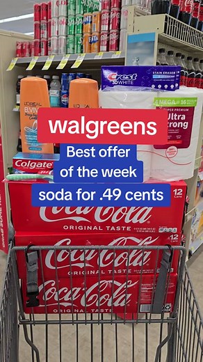 soda very cheap #couponers #couponersoftiktok #couponing #couponingdealsthisweek #couponingforbeginners #couponingcommunity #coupons #walgreens #walgreenscouponing #walgreensdeals #cuponerasnuevas #cuponerasdetiktok #couponcommunity