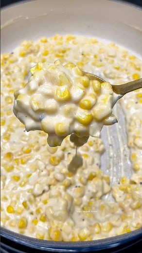 How to make creamed corn that's actually creamy #cooking #foodhacks