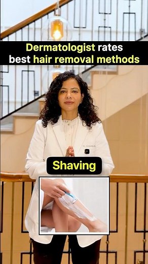 Dermatologist rates best hair removal methods 🪒