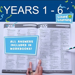 🌟 The 10 Quick Questions a Day resource is a program covering five literacy and five numeracy questions each day of the school year. Every day for 40 weeks provides a question a day on; punctuation, spelling, reading comprehension, writing, sentence structure, number, time, chance & data, measurement, problem-solving and more ... There are four term books for each year level - Years 1, 2, 3, 4, 5, 6. The questions cover the basic core Australian curriculum skills for each year level. Questions 
