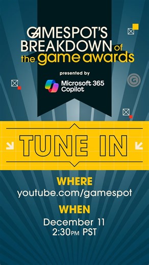 The biggest night of the year for the games industry is back, but not without a little #GameSpot flavor 🔥 GameSpot's Breakdown to the #TheGameAwards is back with guests, fun and of course games 👀 Be sure to tune in December 11th at 2:30pm PT | GameSpot