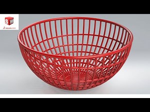 Advanced SolidWorks Modeling: A Fruit Basket Tutorial