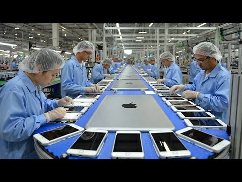 Inside the Apple Factory: From Simple Components to World-Famous Devices (Full Process)