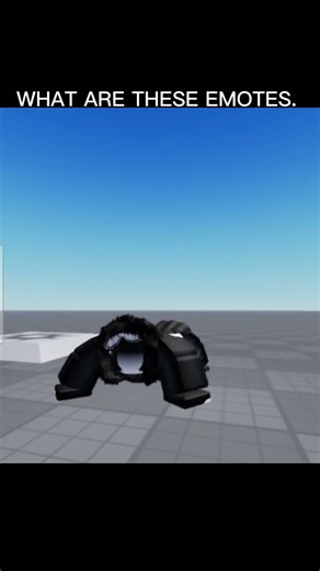 The avatar is emo wtf #roblox #catalog #emotes