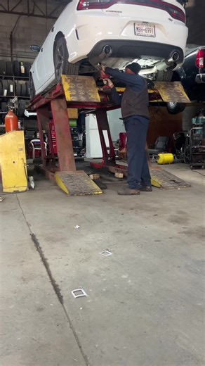 Mid Muffler and Resonator Delete on a 2023 Dodge Charger R/T