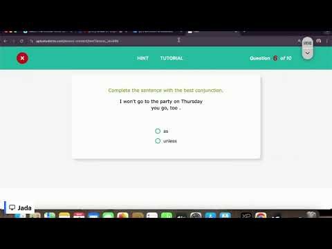 Grade 3 - English: Subordinating conjunctions