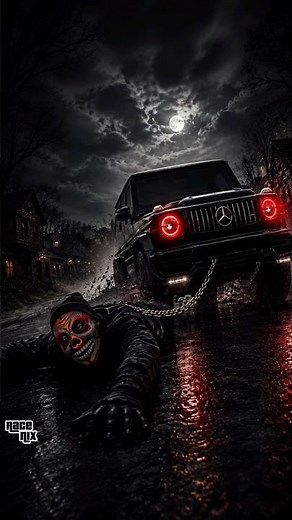 THE CURSED CHASE: Michael’s Ghost Takes Control #g63 #horror #shortvideo #gta5