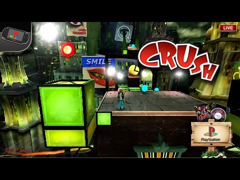 Crush (PSP) [2007] || Long Gameplay Walkthrough || Live Stream 🔴 || Zoë Mode & Sega 🧩