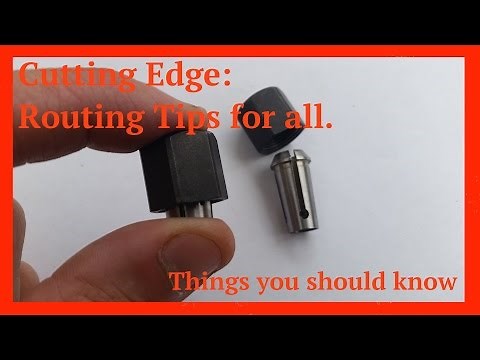 #CuttingEdgeRouterTips: Stop damaging your Router Collets!!