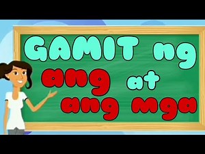 GAMIT NG ANG at ANG MGA for KINDERGARTEN || Teacher Claren