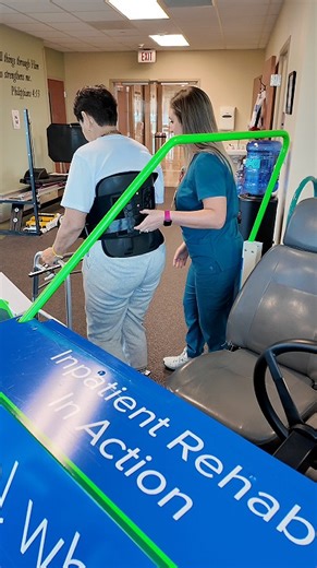 Every step of recovery leads to the moment that matters most — going home. 🏡 At our inpatient rehabilitation facility, patients find encouragement in every detail — private rooms, uplifting spaces, and compassionate caregivers who are always close by. And because we’re inside a full-service hospital, patients have the added peace of mind of round-the-clock physician support, emergency care, and on-site pharmacy services. This seamless care helps patients go home stronger, and it’s one of the re