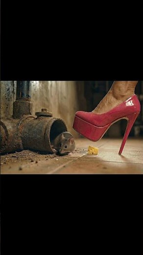 Mouse Trap Crush #crushingtime #heels #oddlysatisfying