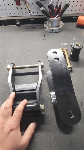 Today, we want to talk to you about our ride height adjustable shackles P/N SKLTUN-2247 -------------------------- Vehicle fitment: Tundra 2007 - 2021 -------------------------- Visit our website: Toyteclifts.com -------------------------- Toytec Lifts / Nitro Gear and Axle 6765 Franklin St Denver, CO 80229 303 255 4959 Link to product: https://www.toyteclifts.com/skltun-toytec-adjustable-1-1-5-lift-shackles-07-tundra.html | ToyTec Lifts