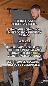 1.7M views · 9.2K reactions | Walking for weight loss is extremely underrated. How much are you walking daily? Join our free private community with lots of guides, trainings and tons of support from out members  Weight Loss Forever | Tools, Tips & Tricks For Life-Long Results #weightloss #walking #cardio #weightlosstips #loseweight | Alex Solomin | Facebook