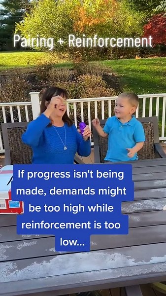 Pairing and Reinforcement for Successful ABA Sessions