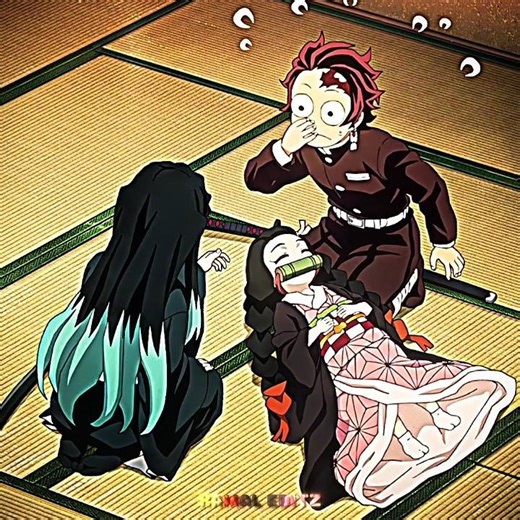 Muichiro Tokito & Tanjiro funny Moments 🎀😂 #demonslayer #funny #tanjiro #muichirotokito #shorts #fyp