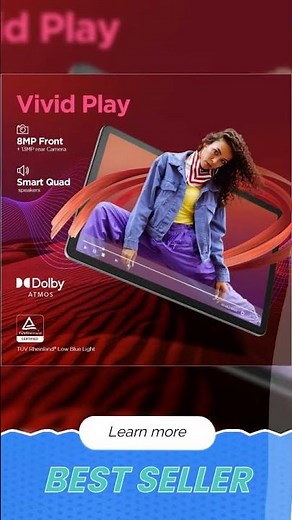 Lenovo Tab M11 with Pen |LTE (4G) + Wi-Fi | 4 GB RAM, 128 GB ROM|11 Inch Screen| 90 Hz, 72% NTSC,...