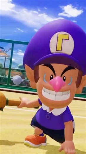 Mario Tennis Fever: The Dark Truth About Baby Waluigi 🛑 #shorts