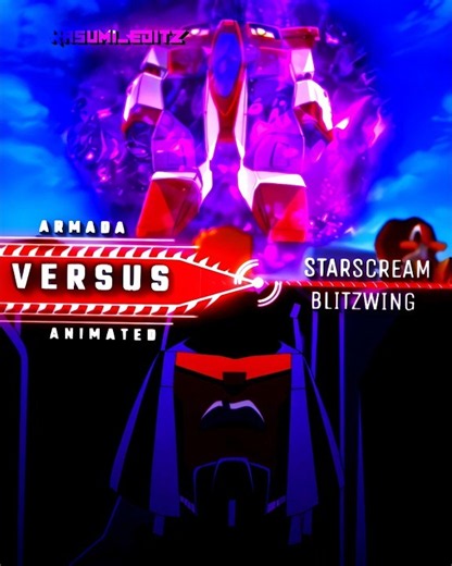 Starscream vs Blitzwing