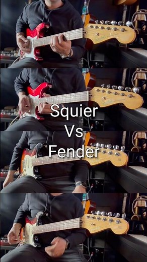 Squier Stratocaster vs Fender Stratocaster