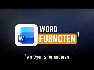 📎 Word: Fußnoten richtig einfügen & formatieren (inkl. Verzeichnis)
