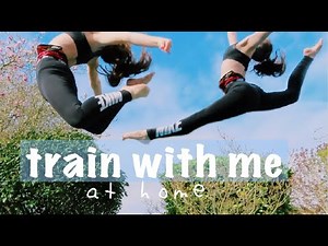 gymnastics at home with me / home training