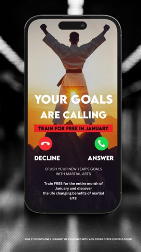 Bobby Lawrence Karate ParkCity | 📱 Your Goals Are Calling. Will you answer? Train for FREE this month at Bobby Lawrence Karate PC Build confidence, strength, and focus —... | Instagram