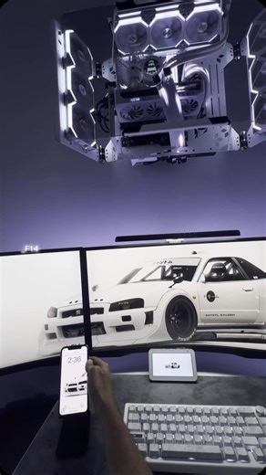 Worldgamingsetup | This setup looks clean and works great. ⚡️ Three screens for more space. 🖥️🖥️🖥️ A cool keyboard for a better feel. ⌨️ A strong PC that... | Instagram