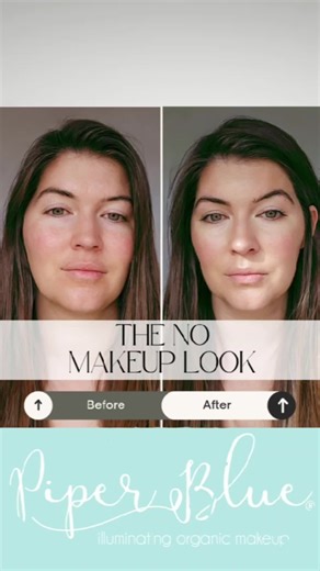 Guía del look sin maquillaje con PiperBlue