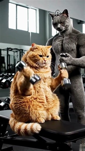 Kitty workout #cat #kitten