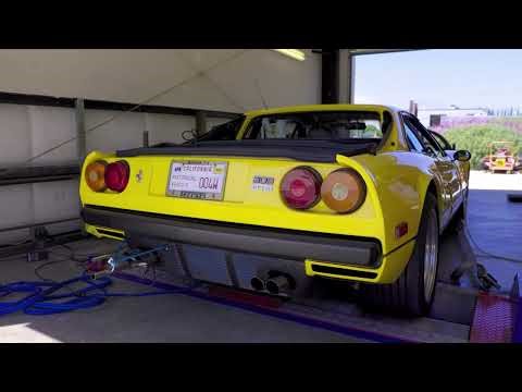 1978 Ferrari 308 with Quattrovalvole Engine and Weber Carburetors, RAW Dyno Footage.