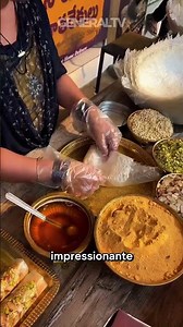 The amazing paper dessert from India! 🇮🇳