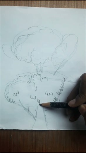 how to make a tree woth shading #tutorial #easy #tree