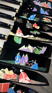 ✨ Celebrate Murasaki Shikibu’s The Tale of Genji 1,000th Anniversary with Takeshi Saji’s Maki-e Knife Series—an exquisite blend of art and craftsmanship! | Hocho-Knife