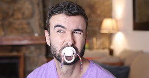 Bizarre new adult pacifier trend 'wreaks havoc' on mouth