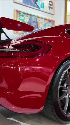 2016 Porsche Cayman GT4. Guards Red. 7,992 miles. $109,950.