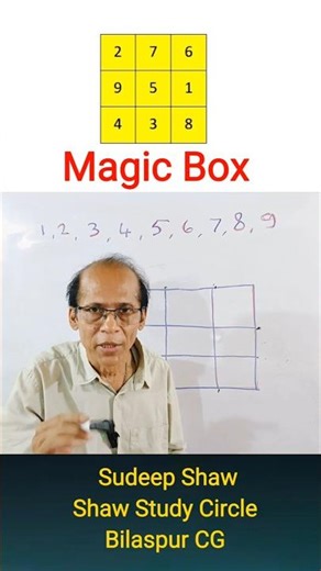 How to solve the Magic Square Box, Maths Puzzle #shorts #maths_puzzle