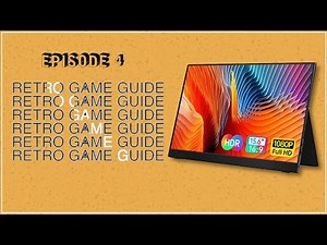 Vilva V156F1 Portable Monitor - RETRO Game Guide Episode 4